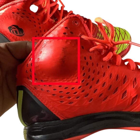 Adidas D Rose 3 Women’s Basketball Shoes Size 6.5 Orange & Black G65927 Lace Up - Picture 14 of 16